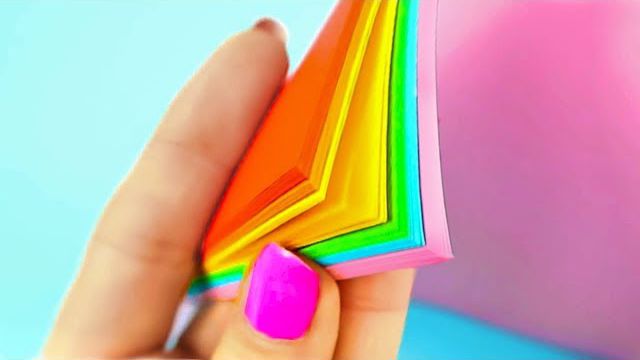 روش‌های کاردستی با استفاده از کاغذ‌های رنگی در خانه